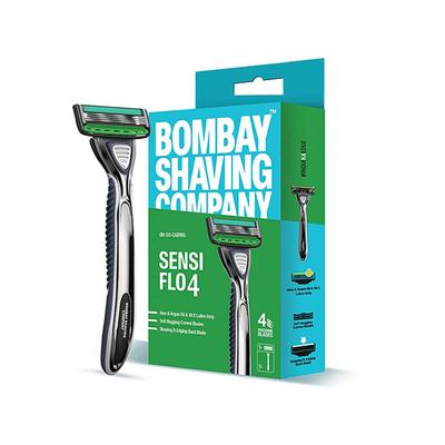Bombay Shaving Company Sensiflo-4 Razor with Cartridge 4's - Razors & Cartridges