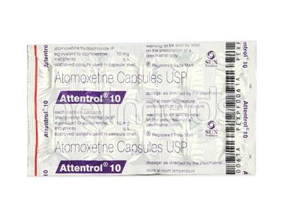 Attentrol 10mg Capsule 10'S - ADHD
