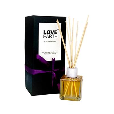 Love Earth Premium Mandarin Tangerine Reed Diffuser with Tangerine Essential Oil 30 ml - Air Fresheners