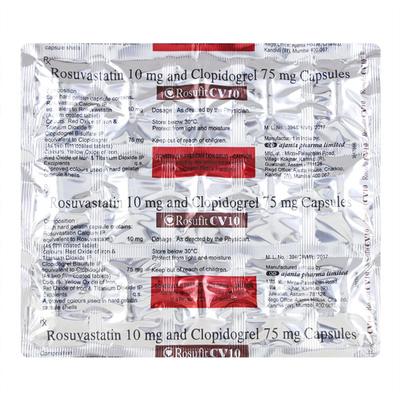 ROSUFIT CV 10 Capsule 15's - Blood Clot-Ant