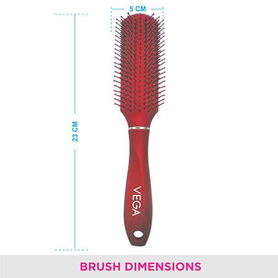 Vega Flat Brush (E11 - FB) 1's - Hair Brushes