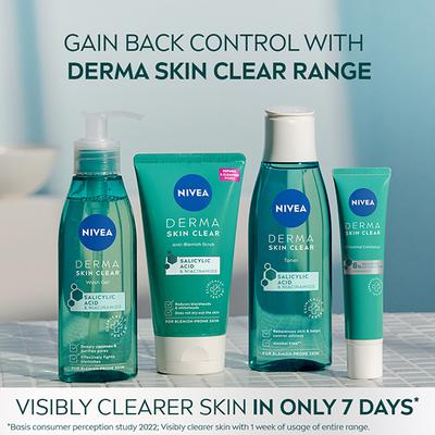 Nivea Face Derma Skin Clear Anti Blemish Scrub 150 ml - Scrubs & Exfoliants