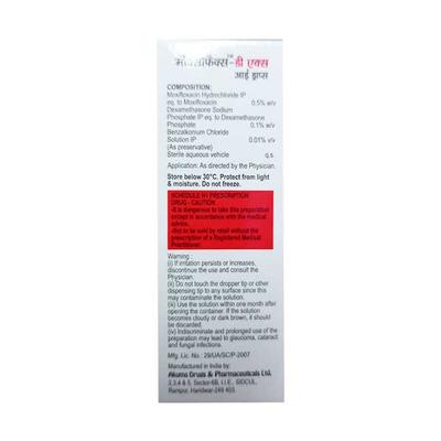 MOXIFAX DX Eye Drops 5ml - Eye Infections-Eaa