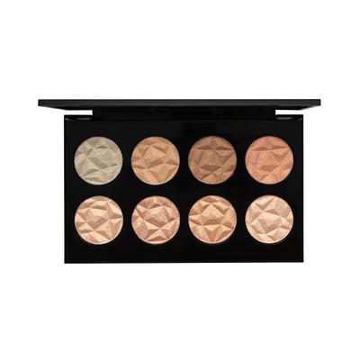 PAC Glowing Goddess Highlighter X8 2.4 gm - Highlighters & Illuminators