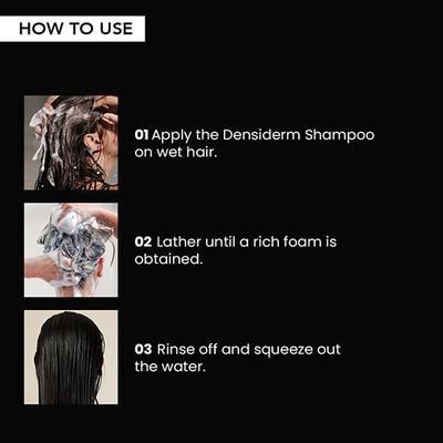 O3+ Women Densiderm Hair Growth Shampoo with Ginseng For Hair Fall Control & Hair Growth 200ml - Shampoos