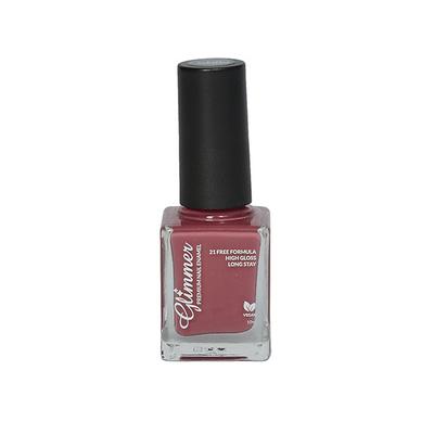 Glimmer Premium Nail Enamel Pinkish Red 10 ml - Nail Polish