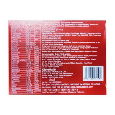 Maxirich Daily Multivitamin Capsules 10's - Multi-Vitamins