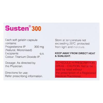 Susten 300mg Capsule 10'S - Hormonal Therapy-Oes