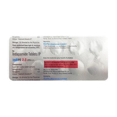 INDIPIL 2.5 Tablet 10's - Hypertension-Diu