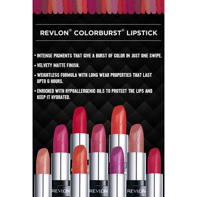 Revlon Colorburst Lipstick Matte - 19 Muted Mauve 3.7gmm - Lipsticks