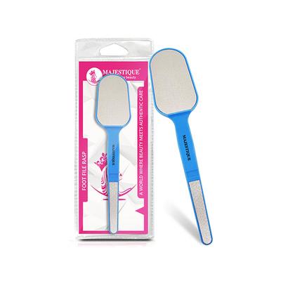 Majestique Foot File Rasp 2 In1 Professional Pedicure and Manicure Rasp - Color May vary 1's - Manicure & Pedicure Kits