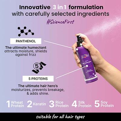 2.Oh! 3 in 1 Hair Styling Spray 200 ml - Hair Sprays & Mists