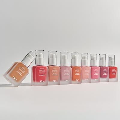 House of Hur Moist Ampoule Blusher 09 Ruby Red 20 ml - Blushes
