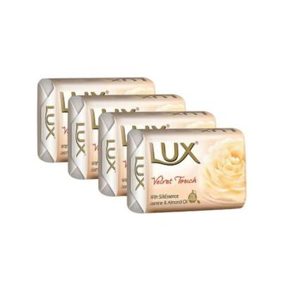 LUX Velvet Touch Beauty Bar (Pack of 4) 212 gm - Soaps