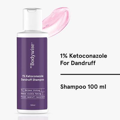 Be Bodywise 1% Ketoconazole Anti Dandruff Shampoo 100 ml - Shampoos