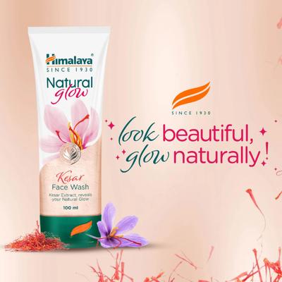 Himalaya Natural Glow Kesar Face Wash 150 ml - Face Wash & Cleansers