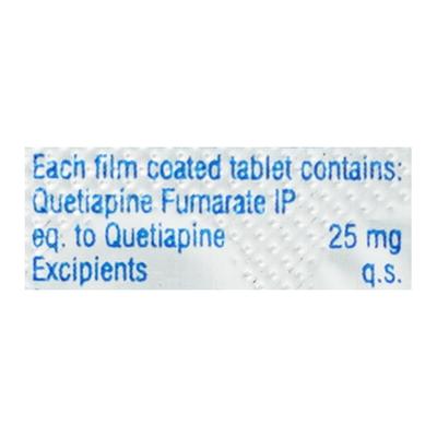 Qutipin 25mg Tablet 10'S - Psychosis-Ans