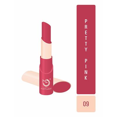 Matt Look Vivid Matte Lipstick, Pretty Pink 3.8 gm - Lipsticks