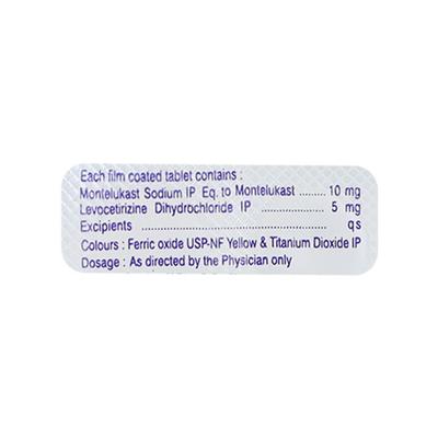 Levocet M Tablet 10'S - Asthma/COPD-Ast