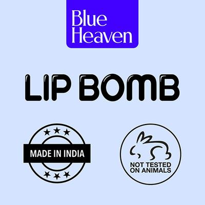 Blue Heaven Lip Bomb, Strawberry Surprise Flovoured 8gm - Lipsticks