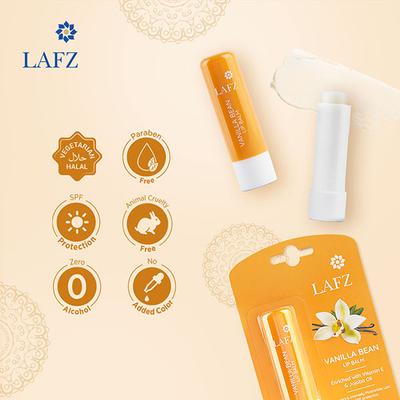 Lafz Vanilla Bean Lip Balm 4.5 gm - Lip Balms