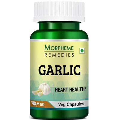 Morpheme Remedies Garlic 500mg Extract 60's - Digestive Health
