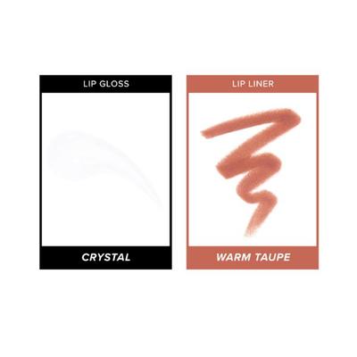 Anastasia Beverly hills Pout Master Kit - Crystal LG + Lip Liner Warm Taupe 6.29 ml - Lip Glosses