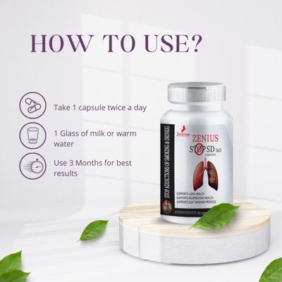 Zenius Stop SD 365 Capsule 60's - Vital Health