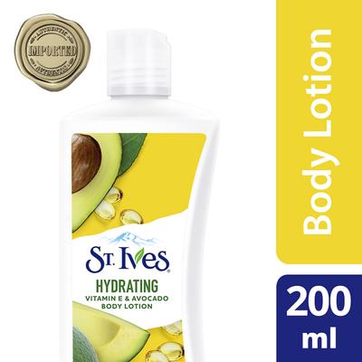 St. Ives Hydrating Vitamin E & Avocado Body Lotion 200 ml - Lotions & Creams