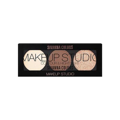 Sivanna Colors Make Up Studio Contour & Highlighter - HF991 01 20 gm - Highlighters & Illuminators