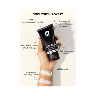 Sugar Cosmetics Bling Leader Illuminating Sunscreen SPF 35 Pa+++ 02 Pink Trippin 50gm - Face Sunscreen