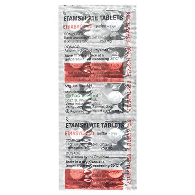 Ethasyl 250mg Tablet 10'S - Bleeding Disorders-Hae