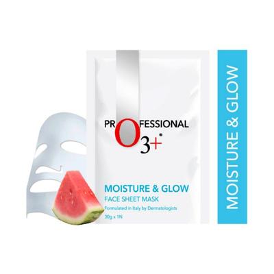 O3+ Moisture & Glow Face Sheet Mask 30 gm - Face Mask