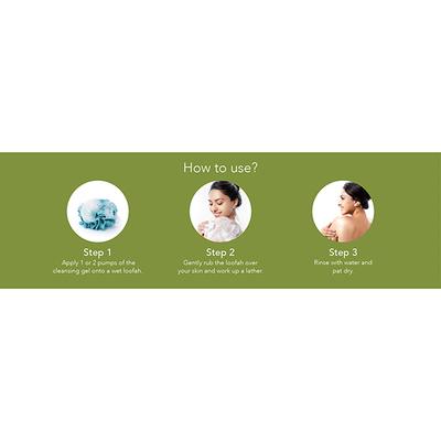 PureSense Relaxing Macadamia Exfoliating Body Cleansing Gel, Sulphate & Paraben Free, Cleanses Skin, Nourishes Skin 200ml - Face Wash & Cleansers