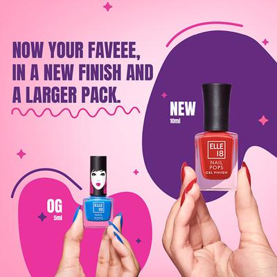 Elle 18 Nail Pop Gel Finish -G9 10 ml - Nail Polish