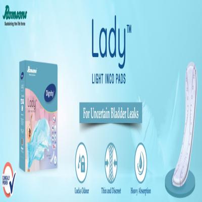 Dignity Lady Light Inco Pads 10's - Adult Diapers & Pads