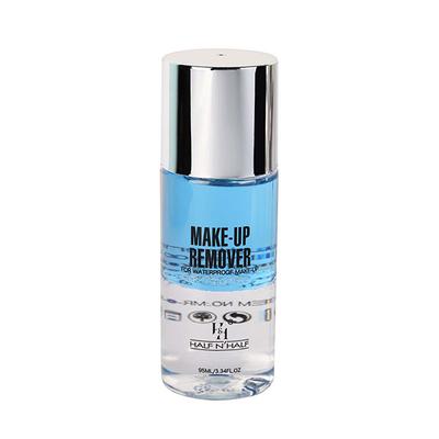 Half N Half Make - Up Remover for Waterproof Make - Up, Ice Blue 95 ml - Make Up Removers
