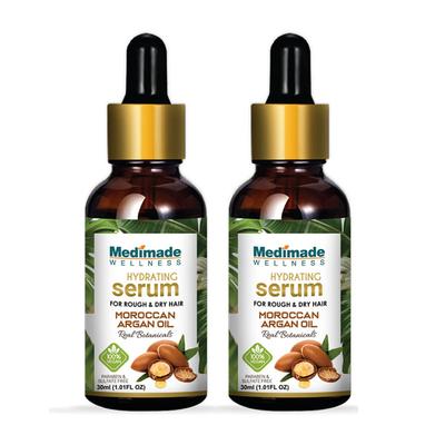 Medimade Hydrating Serum With Moroccan Argan Oil (Pack of 2) 1's - Hair Serums