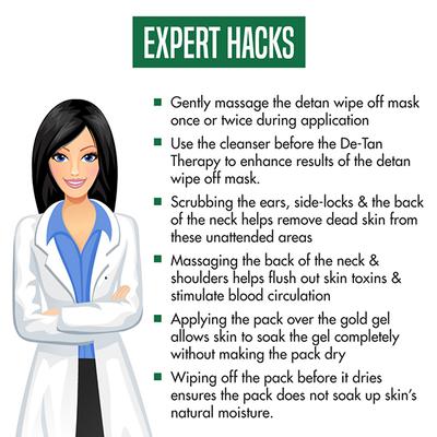 Nature's Essence Advanced Glowing Gold Facial Kit 500 gm - Facial Kits