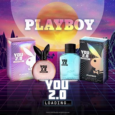 Playboy You 2.0 Loading Eau de Toilette For Him 100 ml - Men Perfumes (Edt/Edp)