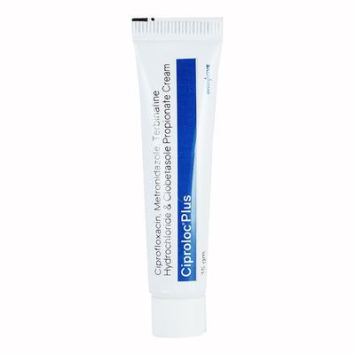 CIPROLOC PLUS Cream 15gm - Skin Infections-Toc