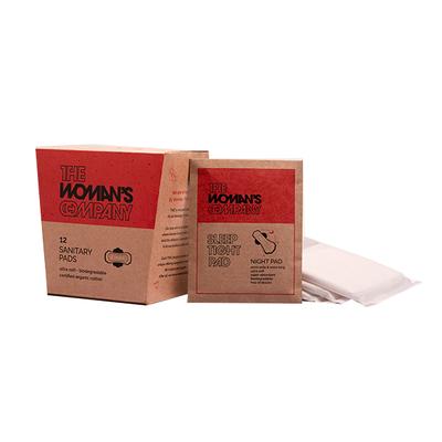 The Woman's Company Sanitary Napkins - Night Pad 12's - Sanitary Napkins