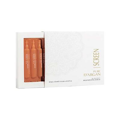 Screen Pure D'Argan Oil Treatment Regenerating Serum 8 Vials 10 ml - Hair Serums