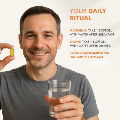 Dr. Morepen Cod Liver Oil with Omega3 Capsule 100's - Hair & Skin