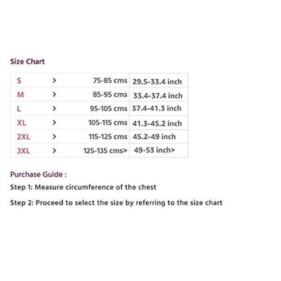 Flamingo Elastic Shoulder Immobilizer (OC - 2038) (XXXL) - Beige - Neck/Shoulder Supports