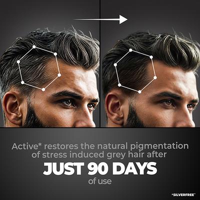 Beardo Hair Serum Grey Control Reduce White Hair Restore Natural Color 50 ml - Hair Serums