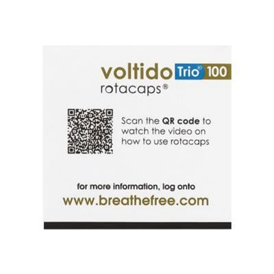 VOLTIDO TRIO 100 Ciphaler 60mDPI - Asthma/COPD-Ast