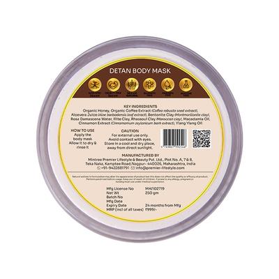 Vedic Valley Coffee Body Mask Certified Natural 250 gm - Others