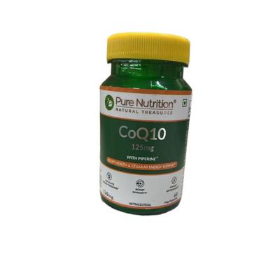 Pure Nutrition COQ10 125mg Capsules 60's - Nutritional Supplement