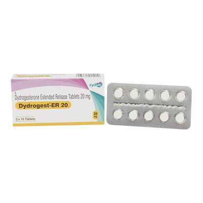 DYDROGEST ER 20 Tablet 10's - Hormonal Therapy-Oes